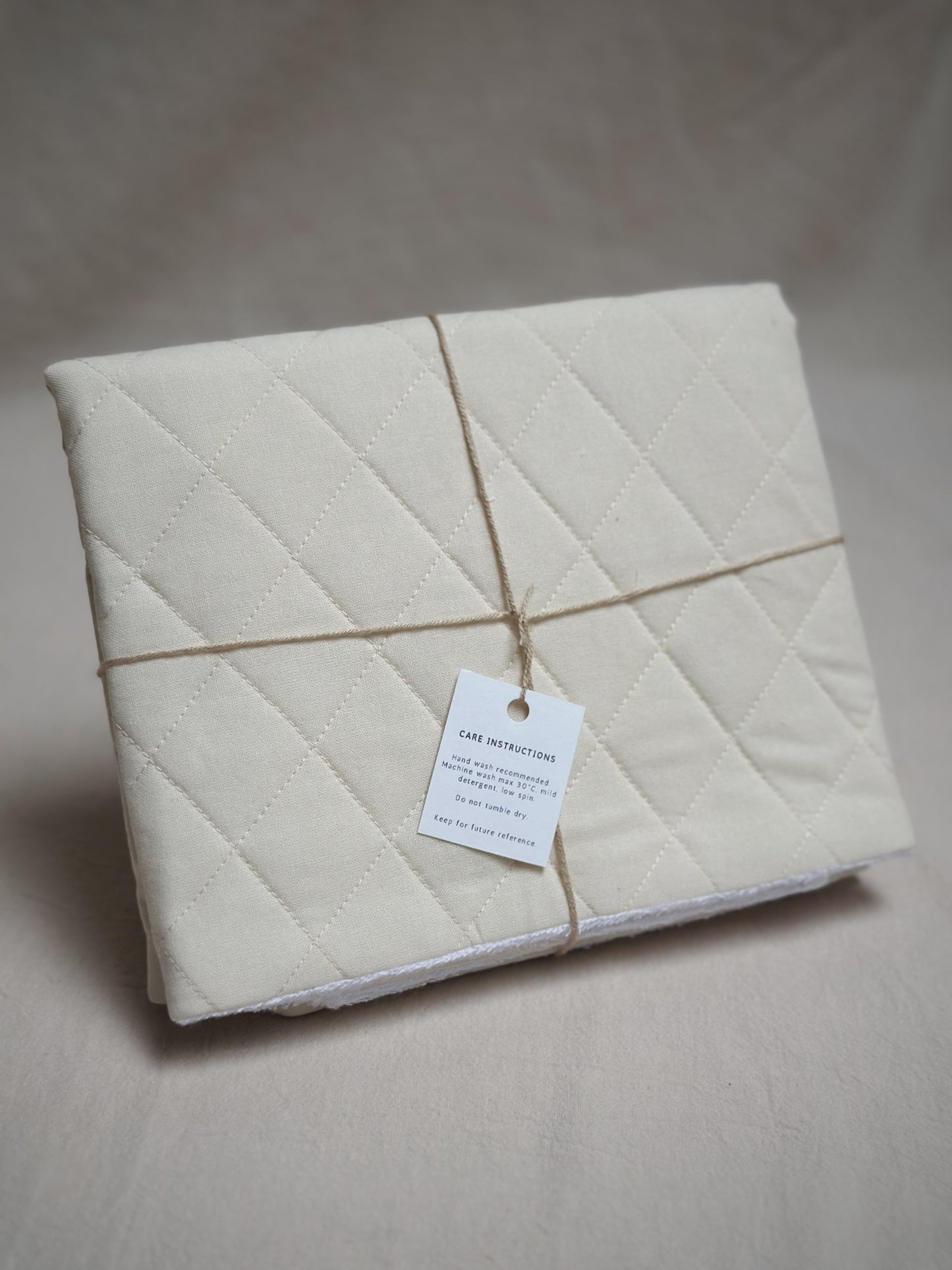 Quilted Tie Changing Clutch