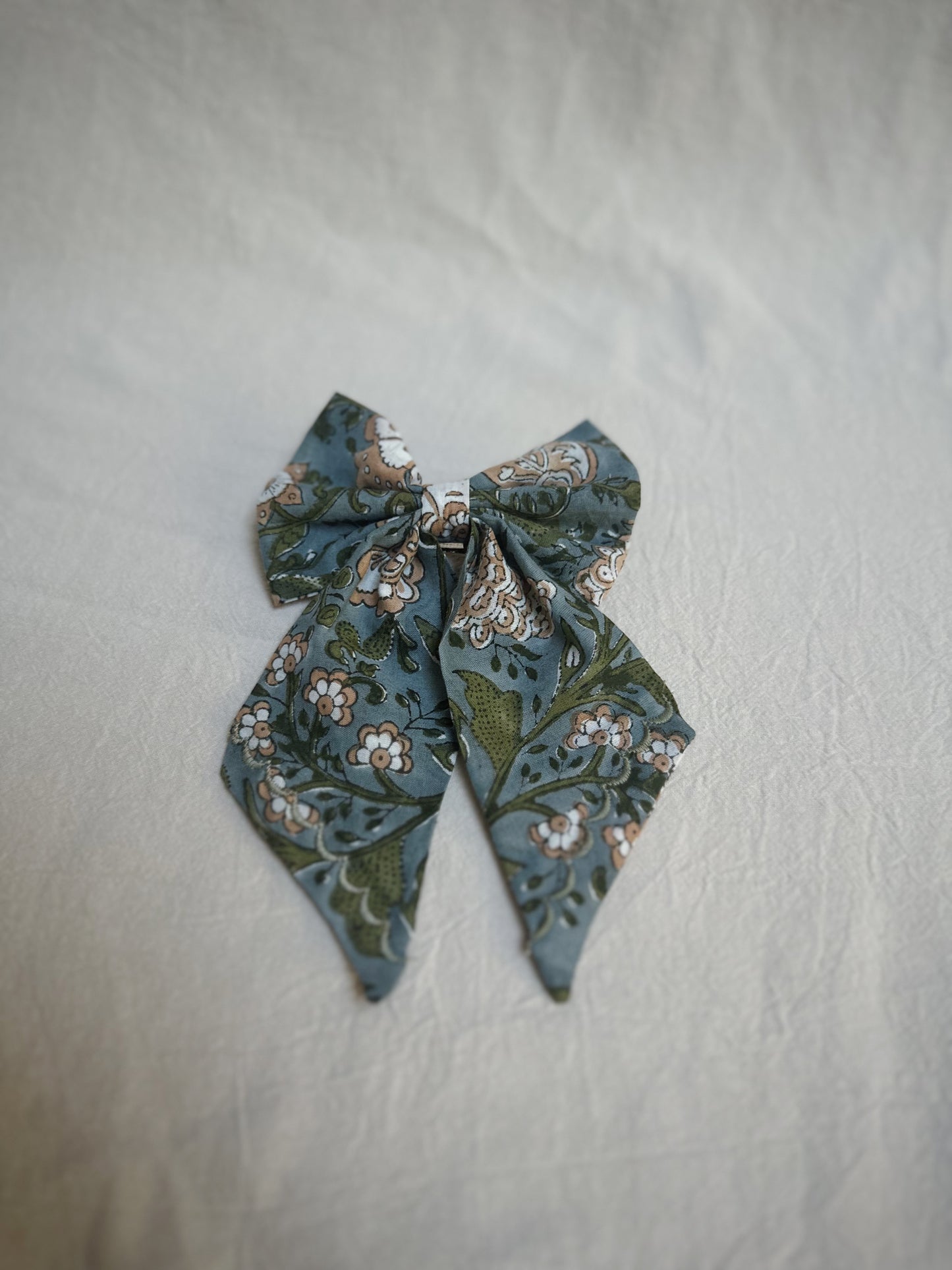 Hair Bow (Blue)