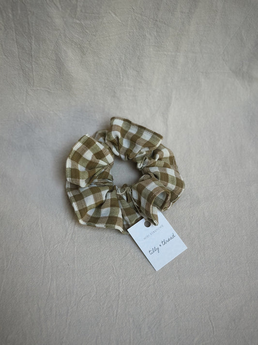 Midi Scrunchie (Gingham)
