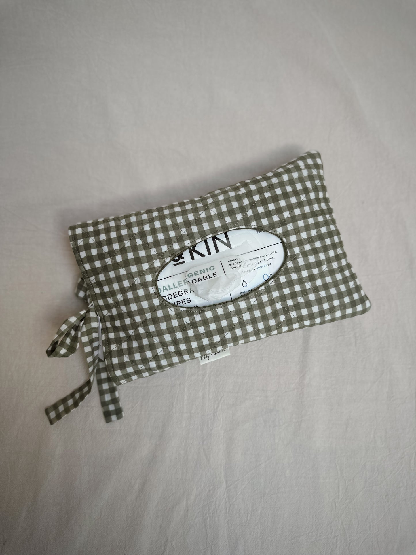 Quilted Wipes Cover